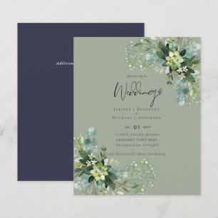 BUDGET Eucalyptus Mariage du feuillage vert