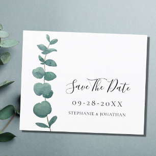 Budget Eucalyptus Mariage Enregistrer La Carte Dat