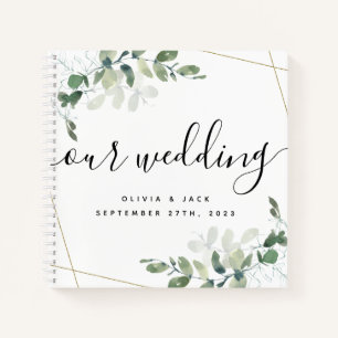 Budget Eucalyptus Notre livre d'hôtes Mariage