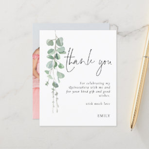 Budget Eucalyptus Photo Quinceañera Merci