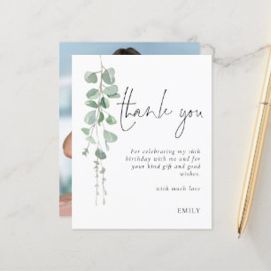 Budget Eucalyptus Sweet sixteen photo Merci