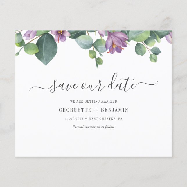Budget Eucalyptus Verdure Script Enregistrer La Da (Devant)