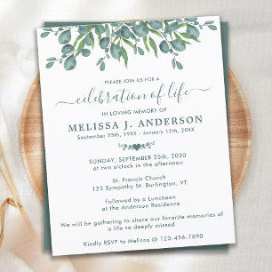 Budget Eucalyptus Vert Célébration De La Vie