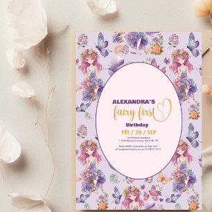 Budget Fairy First Enchanted Woodland 1er annivers