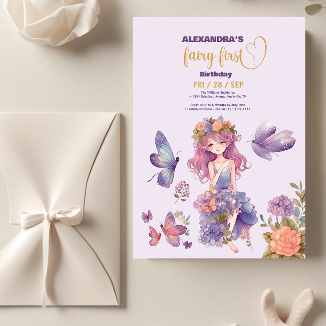 Budget Fairy First Enchanted Woodland 1er annivers (Créateur téléchargé)