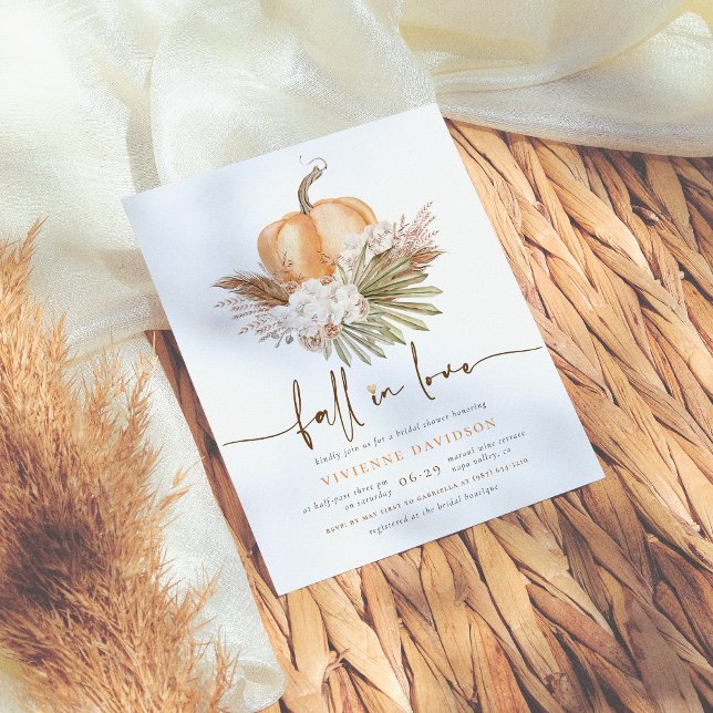 Budget Fall In Love Pampas & Fête des mariées Citr (Créateur téléchargé)