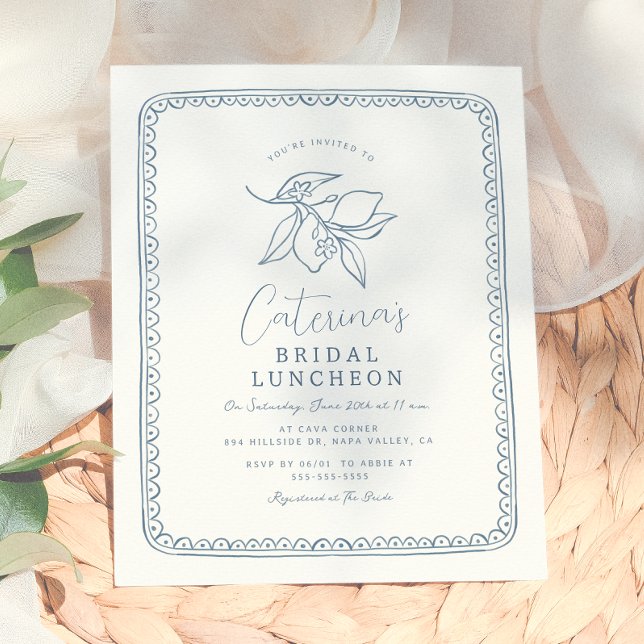 Budget Fantaisiste Fête de Mariage Citron & Bleu (Créateur téléchargé)