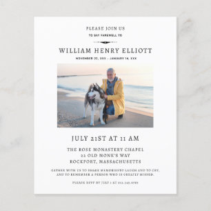 Budget Farewell Photo Funeral Memorial Service