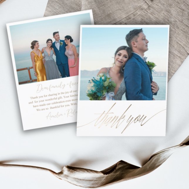 Budget Faux Gold 2 Merci photo (Créateur téléchargé)