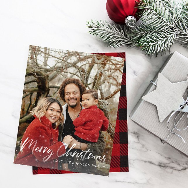 Budget Faux Neige Joyeux Noël V Photo (Créateur téléchargé)