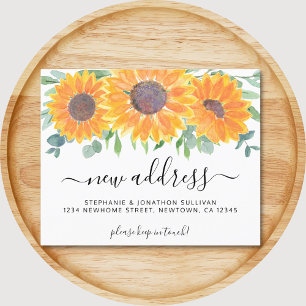Budget Floral Nouvelle adresse Moving Faire-part