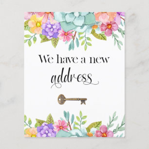 Budget Floral Nouvelle adresse résidentielle Movin