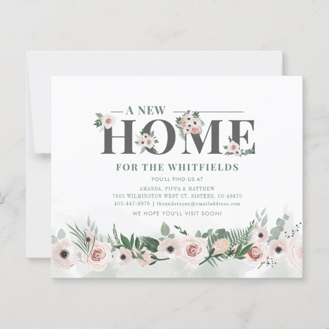 Budget Floral Rose Nouvelle adresse Moteur Faire-p (Devant)