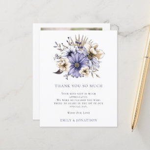 BUDGET Florales violettes Citation Mariage 3 Photo