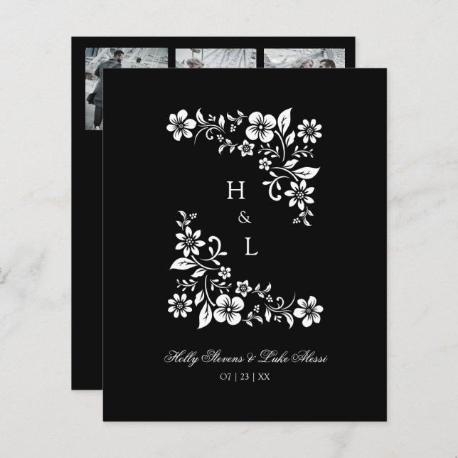 Budget Flourish White Lace Ornament 3 Photos (Devant / Derrière)