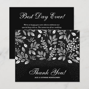 Budget Folift Blanc Script Merci noir