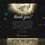 Budget Gold 60e Anniversaire Disco Ball Card<br><div class="desc">Faites-vous plaisir avec notre Gold Black Disco 60th Birthday Carte de remerciements. Cette carte capte l'essence de l'ère disco, ajoutant une touche de glamour rétro et de nostalgie à vos expressions d'appréciation. Dans une tonalité violette vibrante, cette carte de remerciements respire l'énergie et le style. Le graphique de la boule...</div>