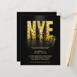 Budget Gold Disco Parties scintillant New Years Ev