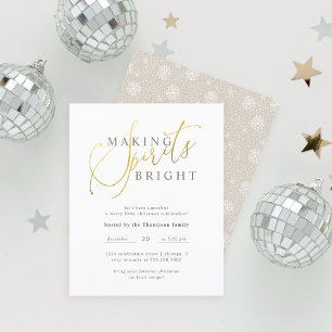 Budget Gold Making Spiritueux Fête de Noël brillan