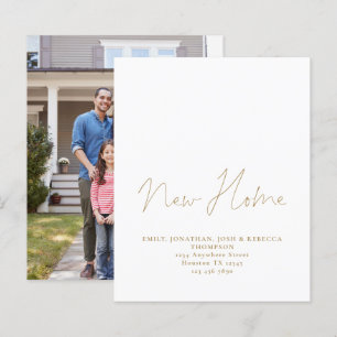 Budget Gold Script Nouveau domicile