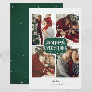 Budget Green Merry Tout 4 photo carte de séjour