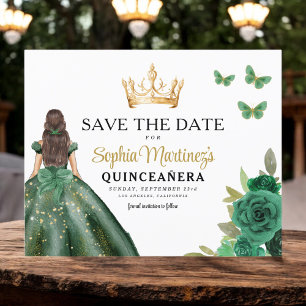 Budget Green Princesse Quinceañera Enregistrer la