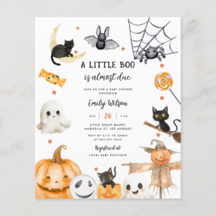 BUDGET Halloween Fantôme Un petit Baby shower