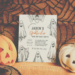 Budget Halloween Ghost Spooktacular Anniversaire f