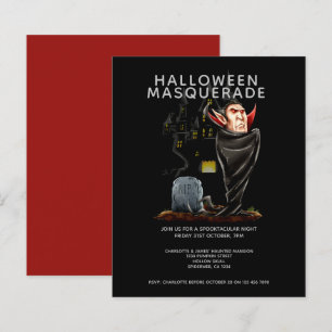 BUDGET Halloween Masquerade Count Dracula Tombe