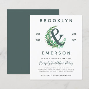Budget Heureusement Jamais Après Mariage Invitatio
