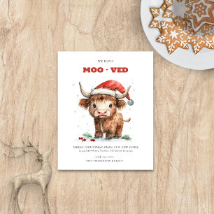 Budget Highland Cow Nouvelle adresse Joyeux Noël