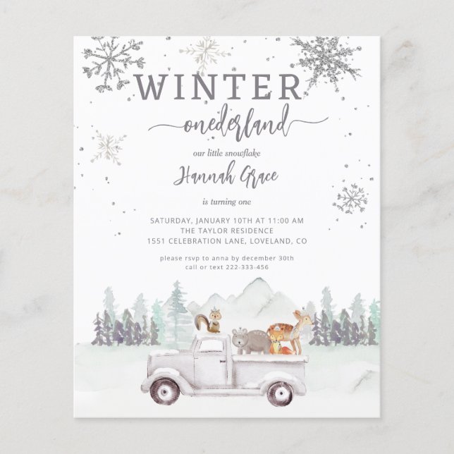 Budget Hiver Anniversaire de l'arrière-pays Premiè (Devant)