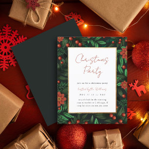 Budget Holly Berries Foliing Noël Party