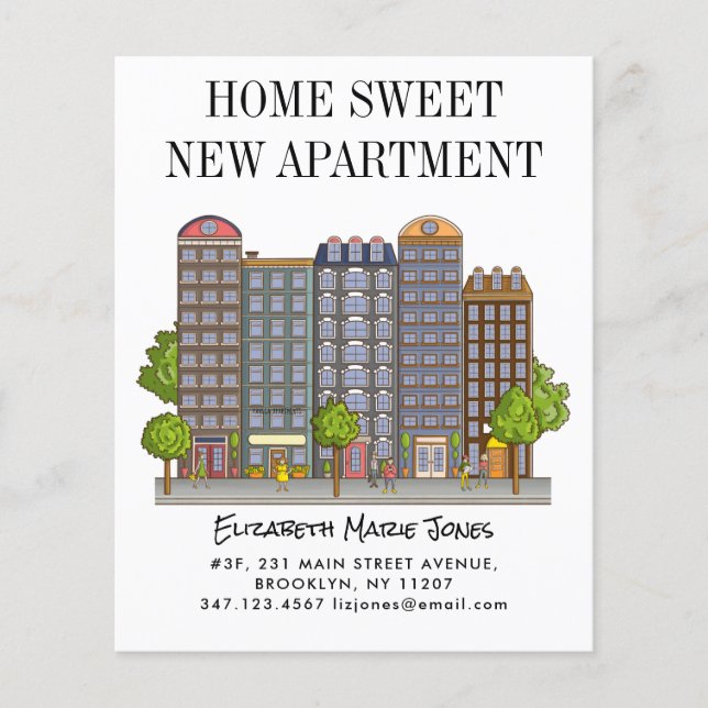 Budget Home Sweet New City Appartement Moved Movin (Devant)