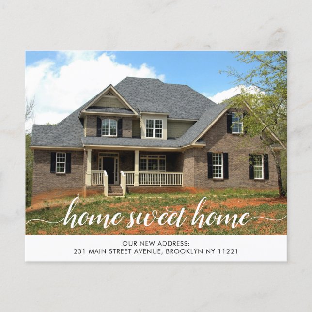 Budget Home Sweet Nouvelle adresse Photo Moving (Devant)