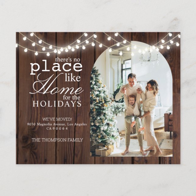 BUDGET Il n'y a pas d'endroit comme la maison Bois (Devant)