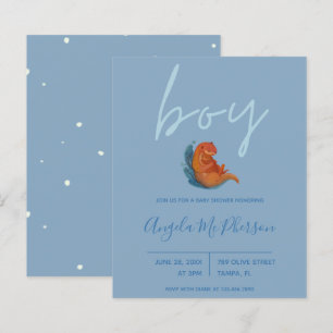 Budget Invitation de Baby Shower aquarelle de l