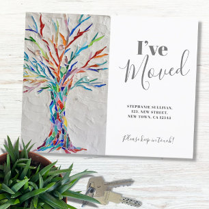 Budget I've Moved Moving Announcement Card