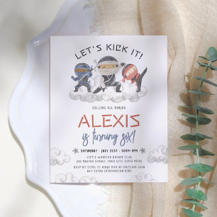 Budget Jetons-le à Ninja Martial Arts Anniversaire