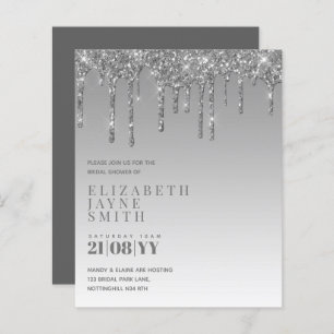 BUDGET Jolie Fête des mariées Invitations Parties