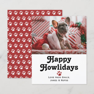 BUDGET Joyeux Howlidays Pet Dog Noël