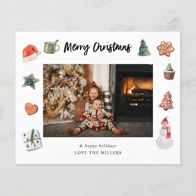 Budget Joyeux Noël Cookies & Traitements Photo (Devant)