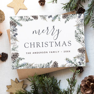Budget Joyeux Noël Dusty Bleu Vert