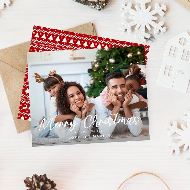 Budget Joyeux Noël Fun Script photo HH (Créateur téléchargé)