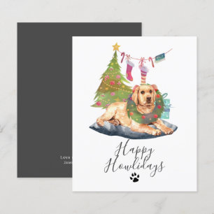 BUDGET Joyeux Noël Howlidays Chien Labrador Retrie