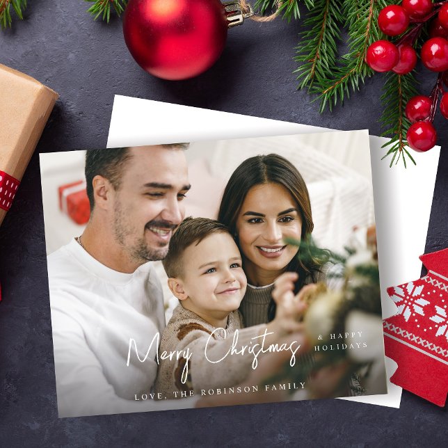 Budget Joyeux Noël Minimaliste H Photo (Créateur téléchargé)