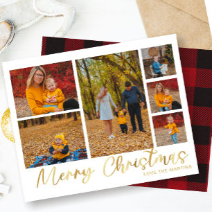 Budget Joyeux Noël Or 6 Photo Buffalo Check