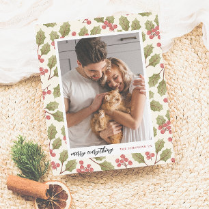 Budget Joyeux tout Noël Holly Photo