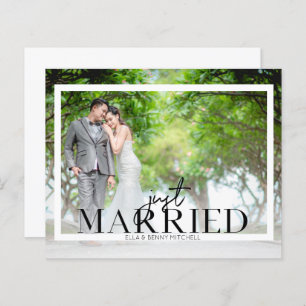 Budget Juste Marié Fra Photo Mariage Faire-part