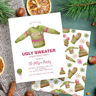 Budget Laid sweat de Noël invitation